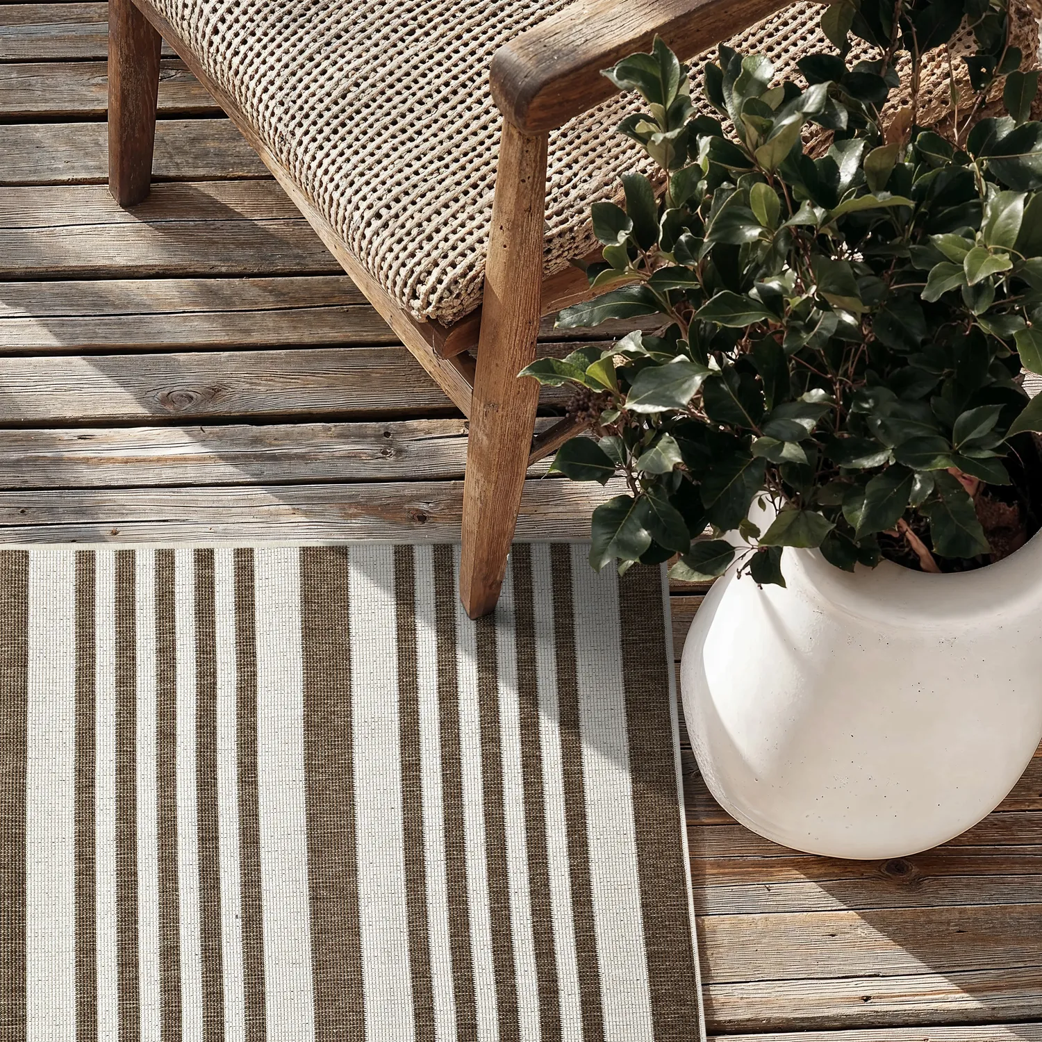 Teppich für innen und außen - Riley (beige)