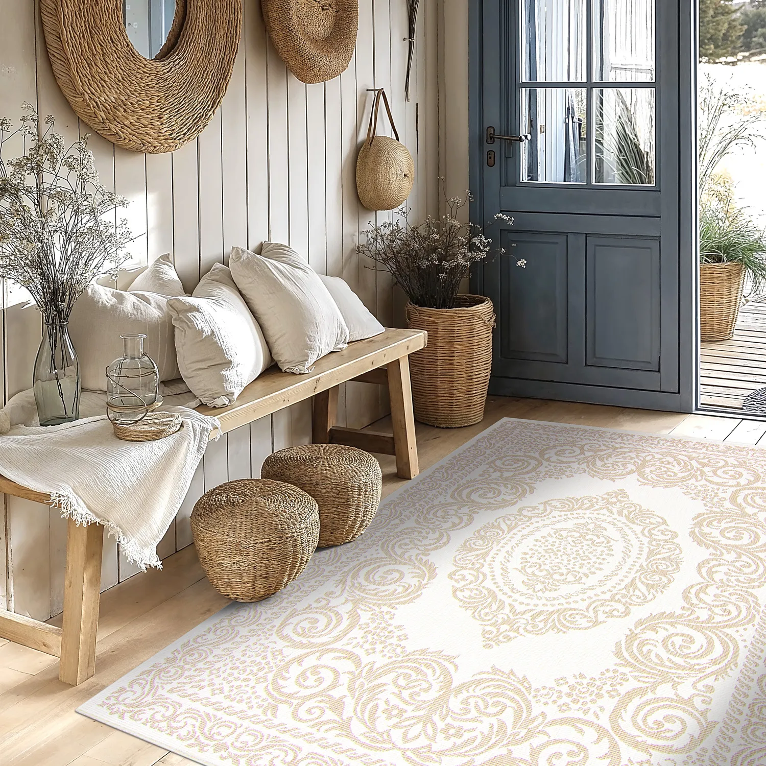 Teppich für innen und außen - Sylvaine (beige)