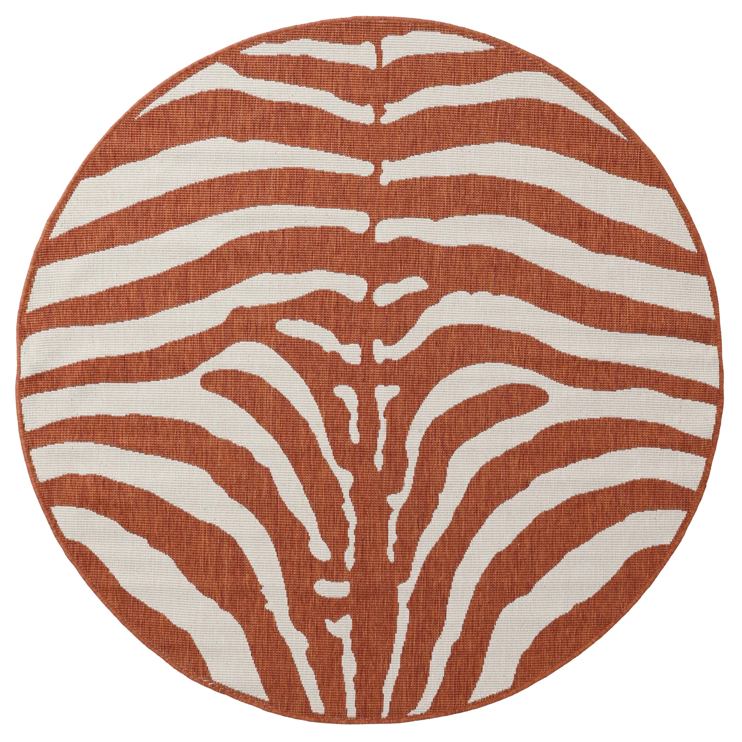 Rund Teppich - Indoor/Outdoor Winona (orange)