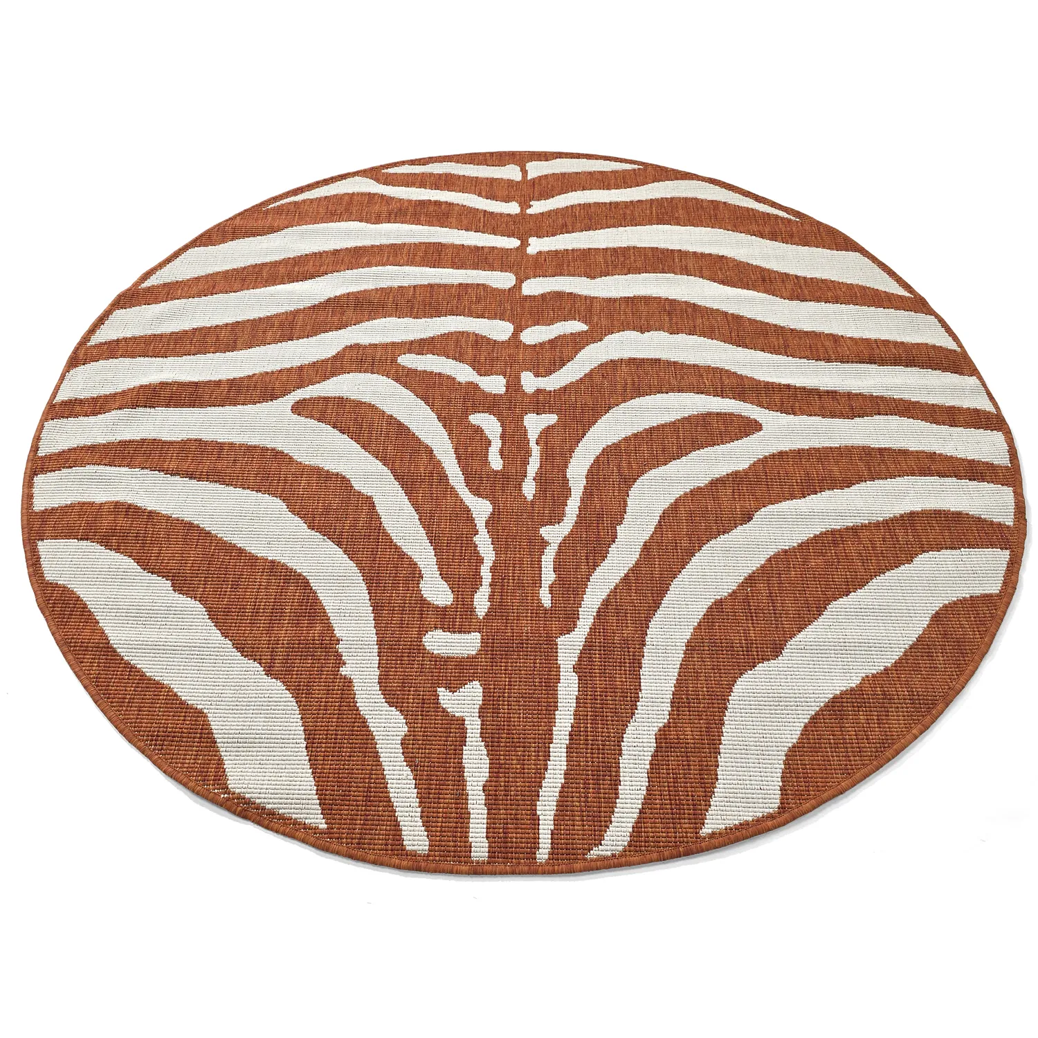 Rund Teppich - Indoor/Outdoor Winona (orange)