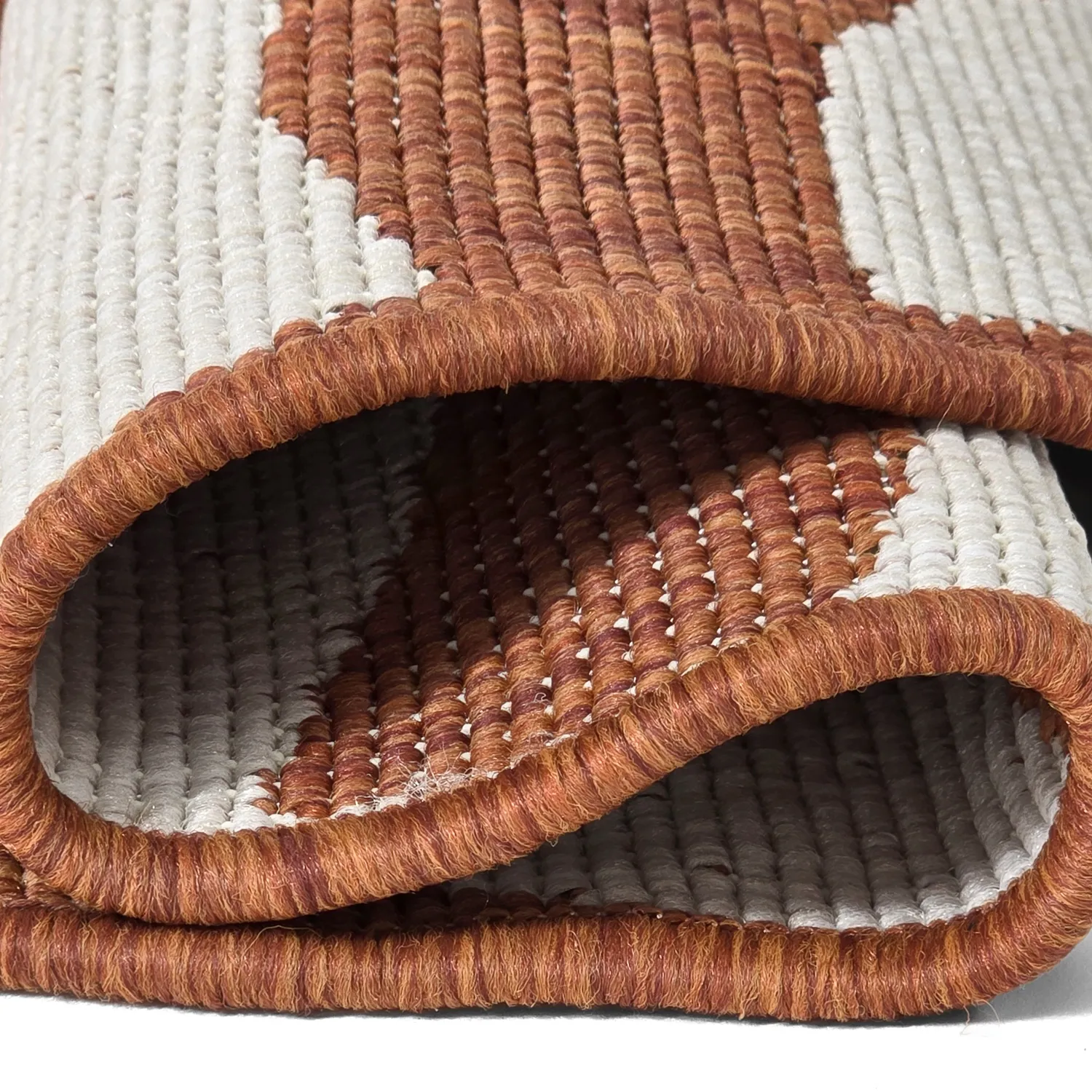 Rund Teppich - Indoor/Outdoor Winona (orange)
