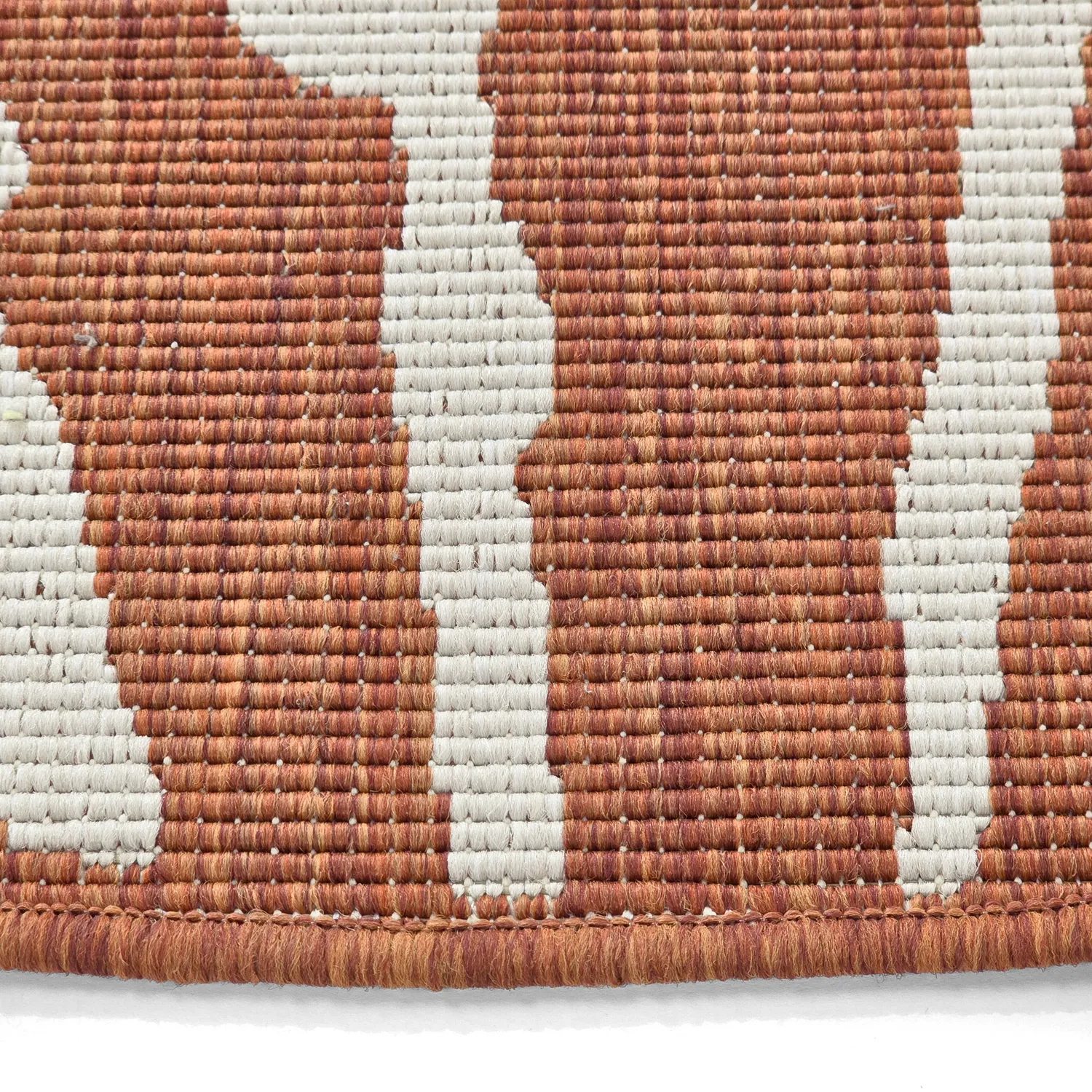 Rund Teppich - Indoor/Outdoor Winona (orange)