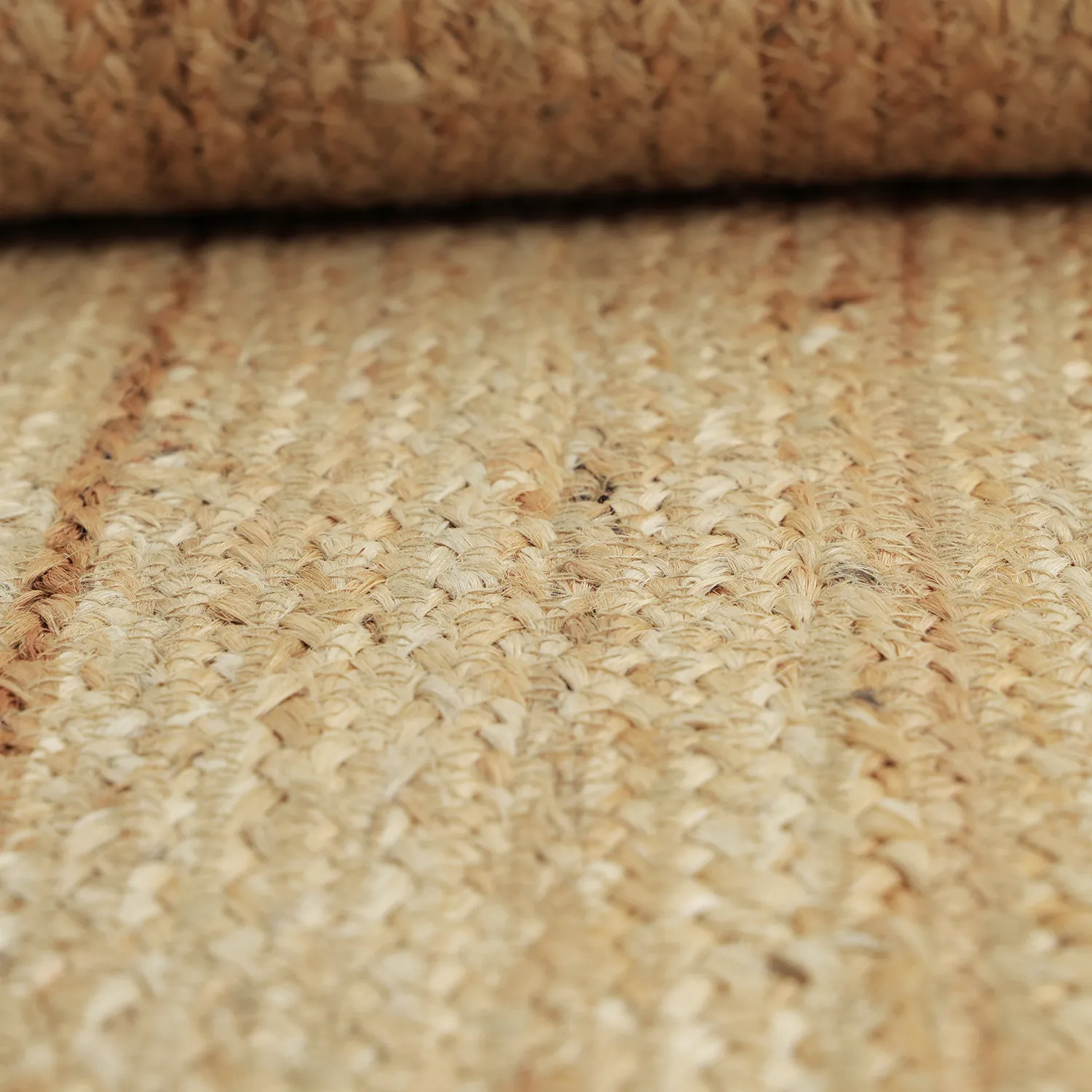 Juteteppich mit Wellenform - San Francisco (jute)
