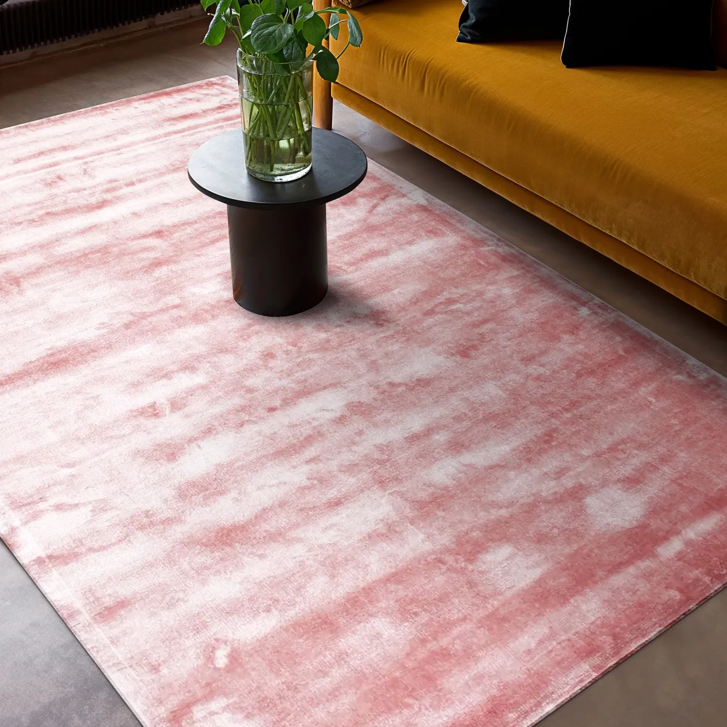 Viskose-teppich - Jodhpur Special Luxury Edition (rosa)