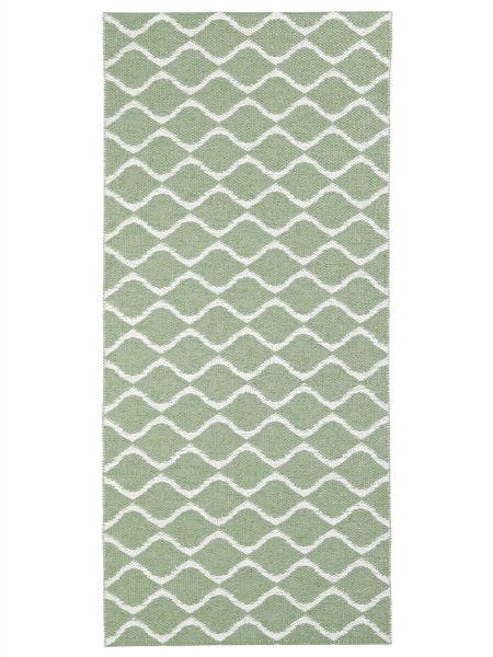 Kunststoffteppiche - Der Horred-Teppich Wave (grün)
