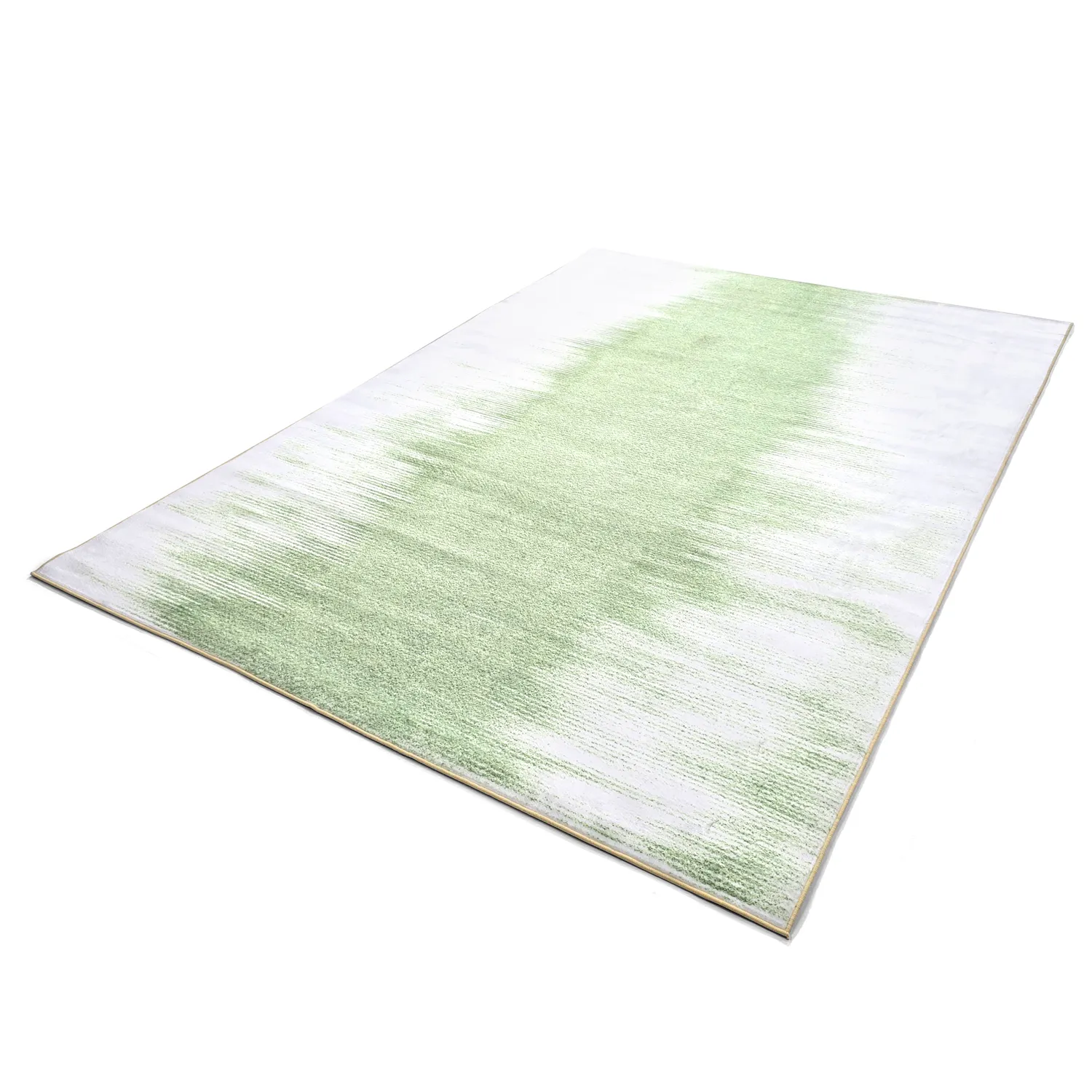 Wilton-Teppich - Cara (hellgrün/beige)