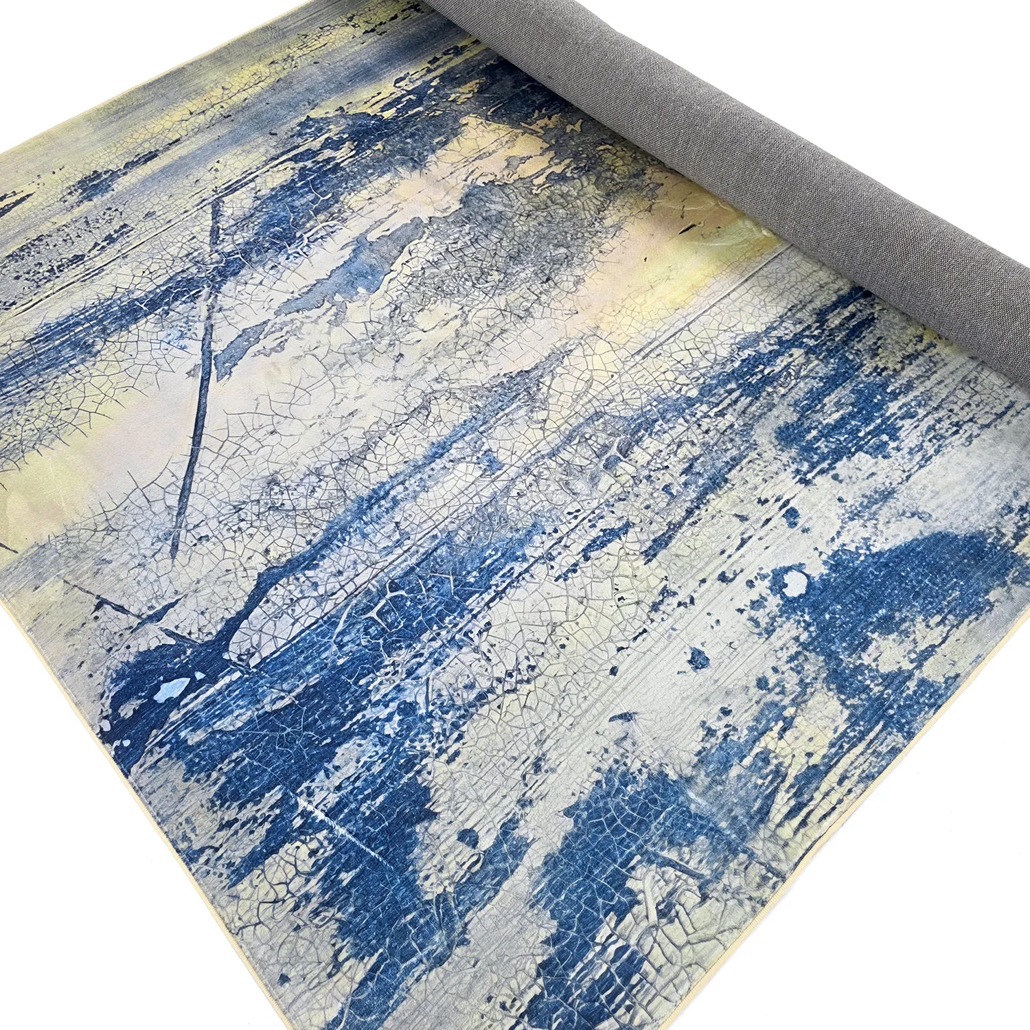 Wilton-Teppich - Dolmio (blau/mehrfarbig)