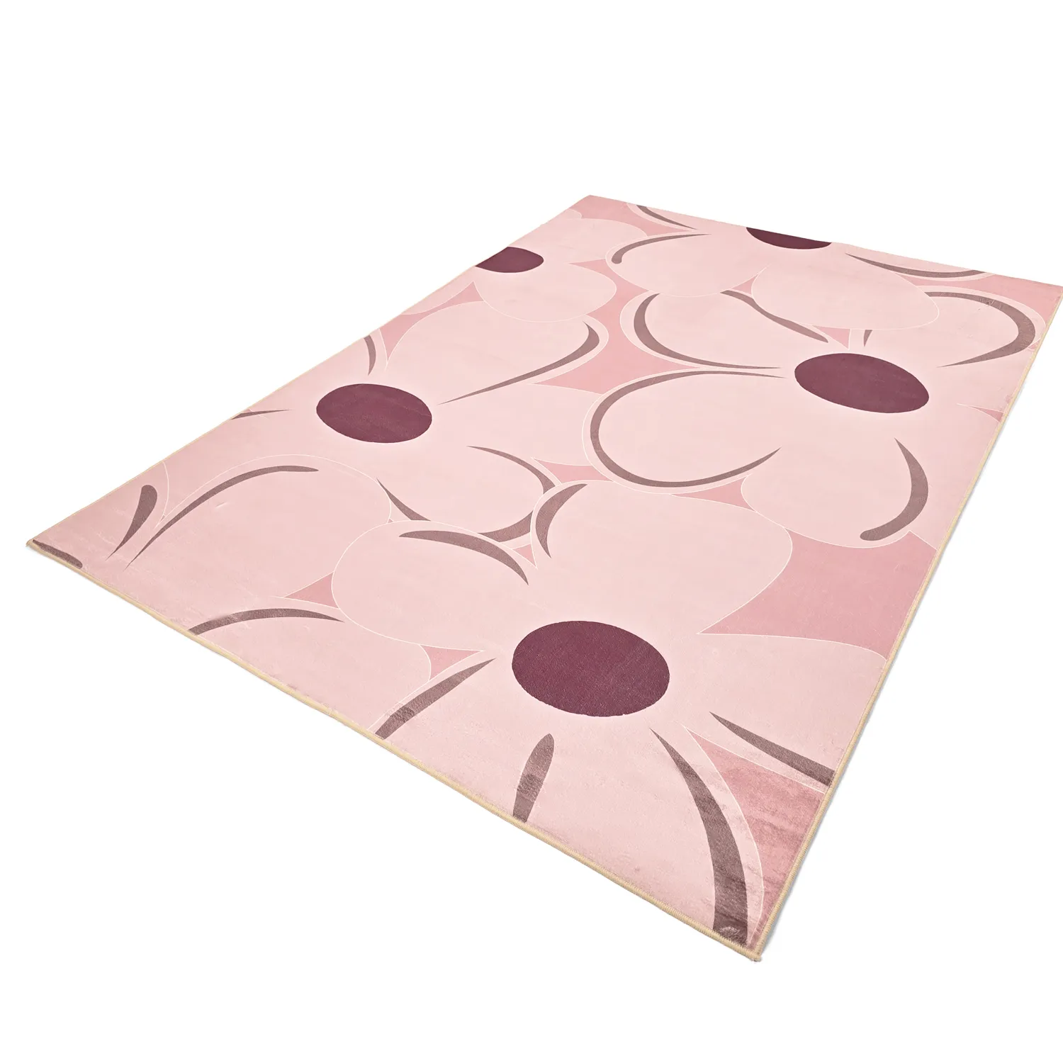 Wilton-Teppich - Honfleur (rosa/mehrfarbig)