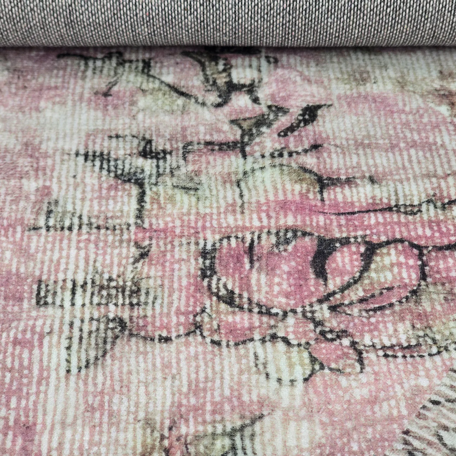 Rund Teppich - Rosalie (rosa)