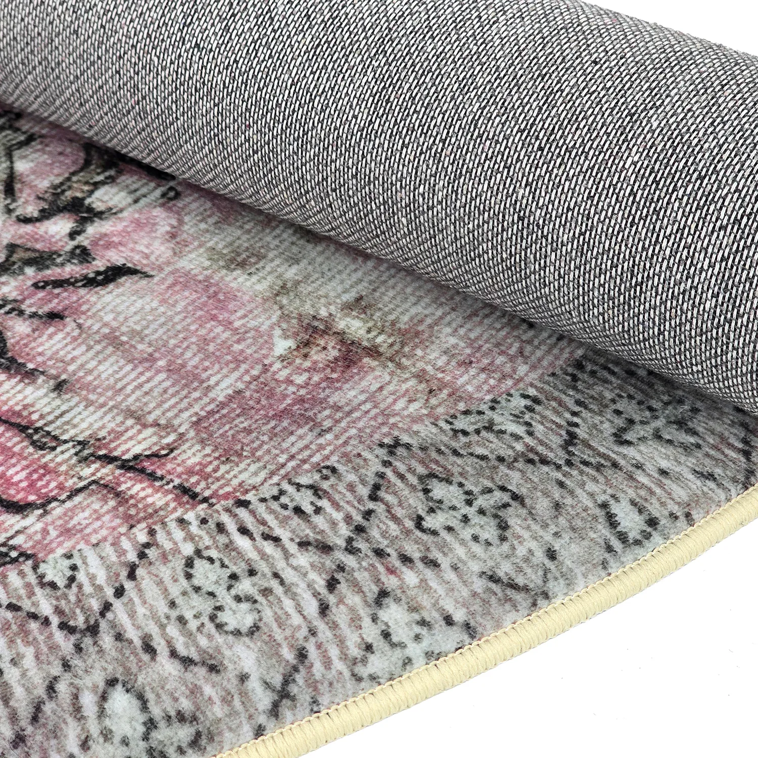Rund Teppich - Rosalie (rosa)