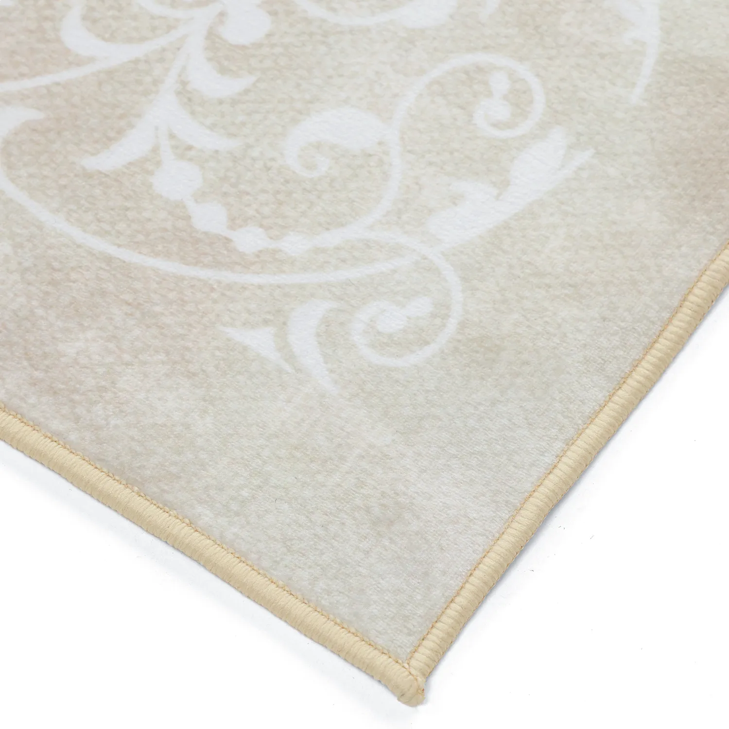 Wilton-Teppich - Santi (beige/weiß)