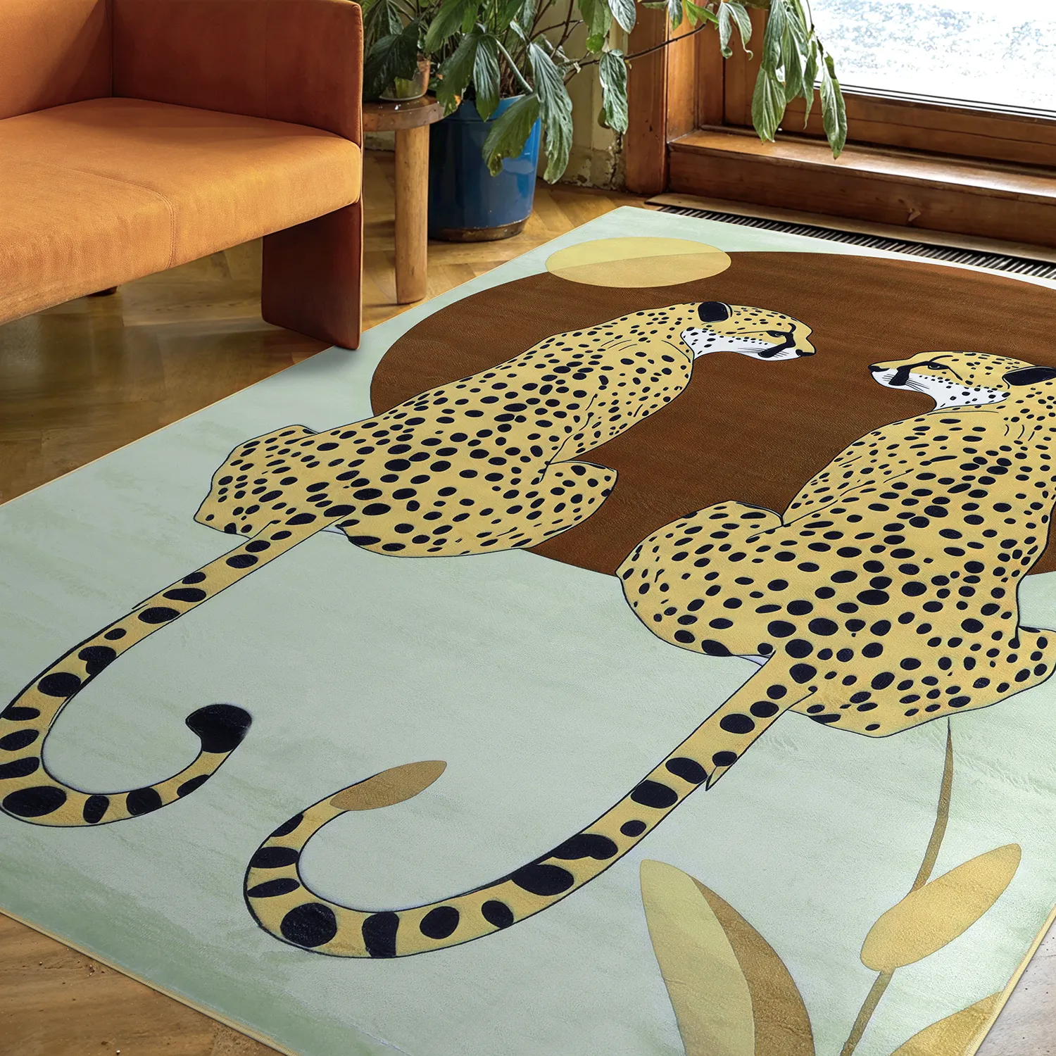 Wilton-Teppich - Ubud (leopard)