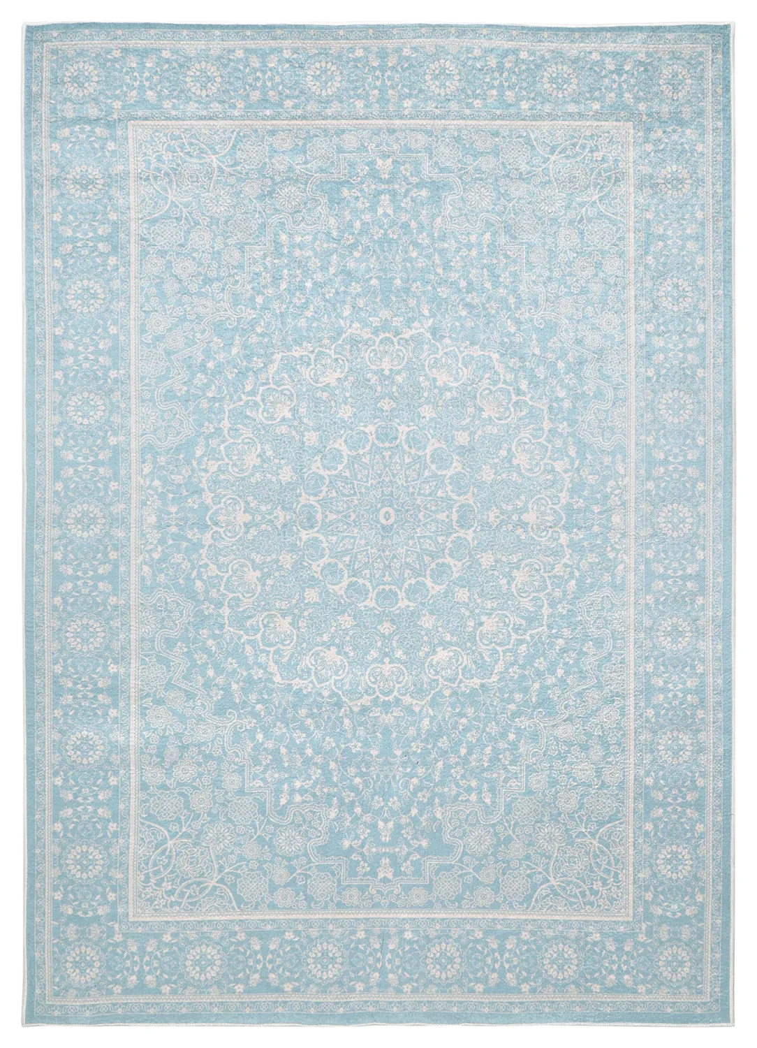 Wilton-Teppich - Vivian (blau)