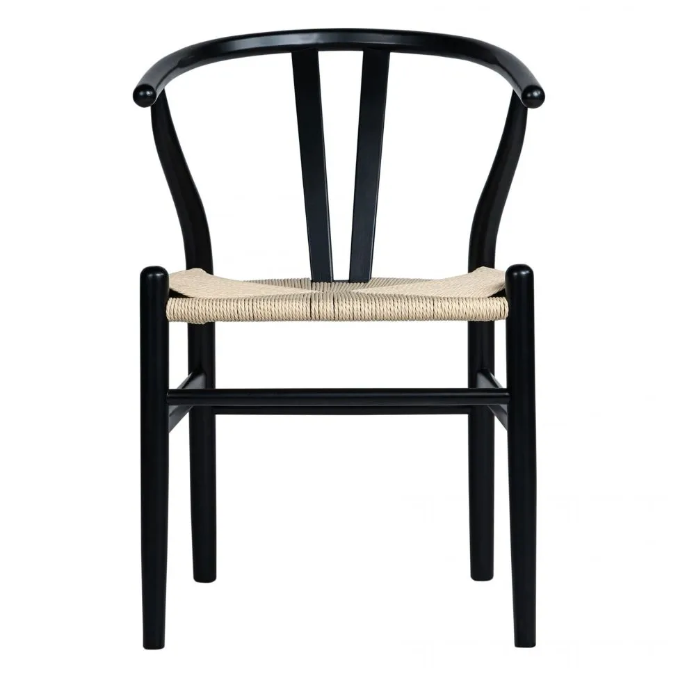 Stuhl - Alta (schwarz/beige) - 2 Stck.