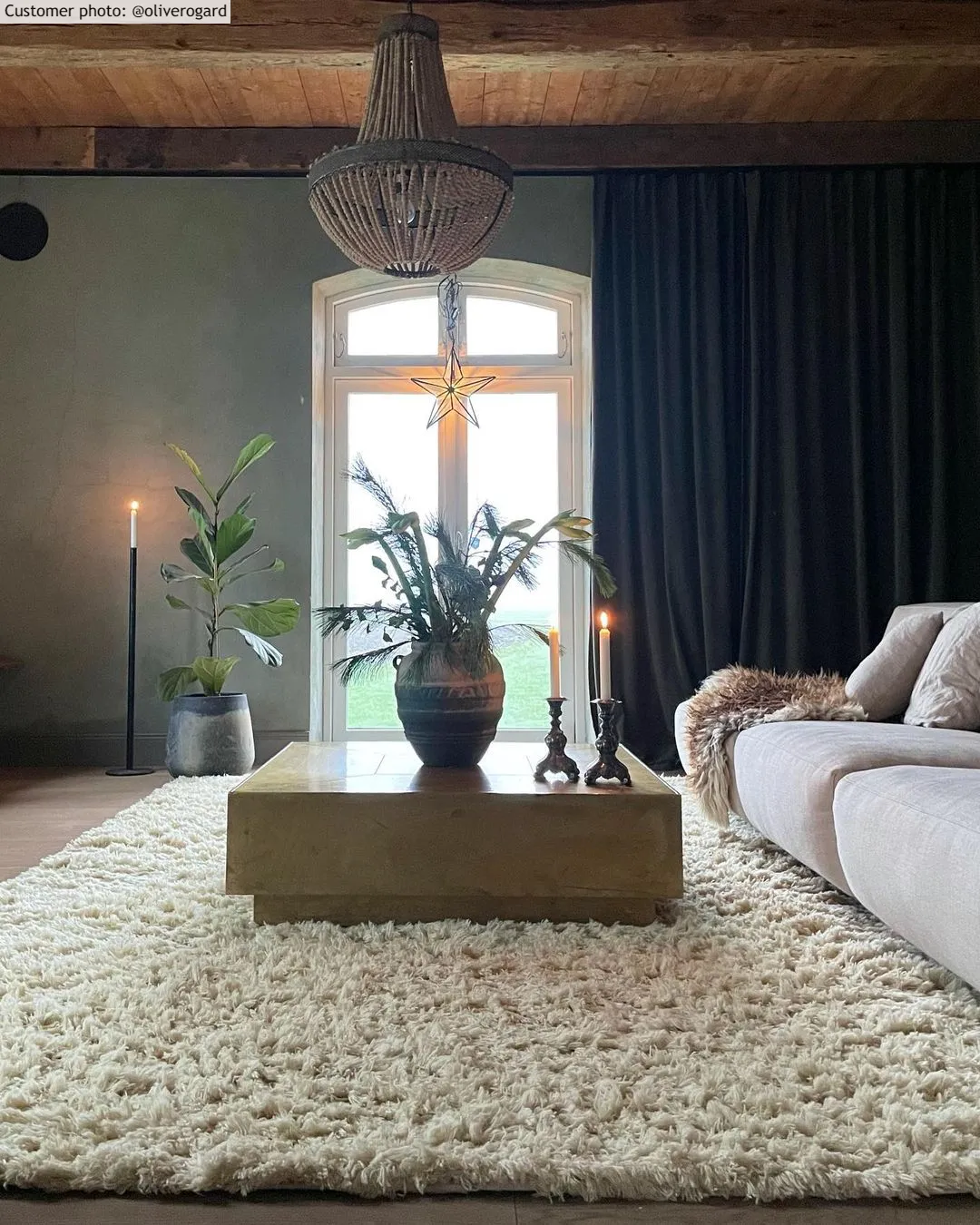 Wollteppich - Aliste Wool Shaggy (alabaster gleam)