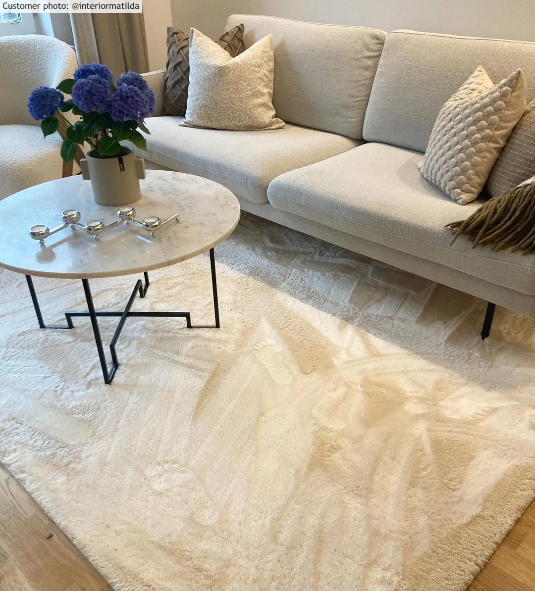 Hochflorteppiche - Aranga Super Soft Fur (beige)