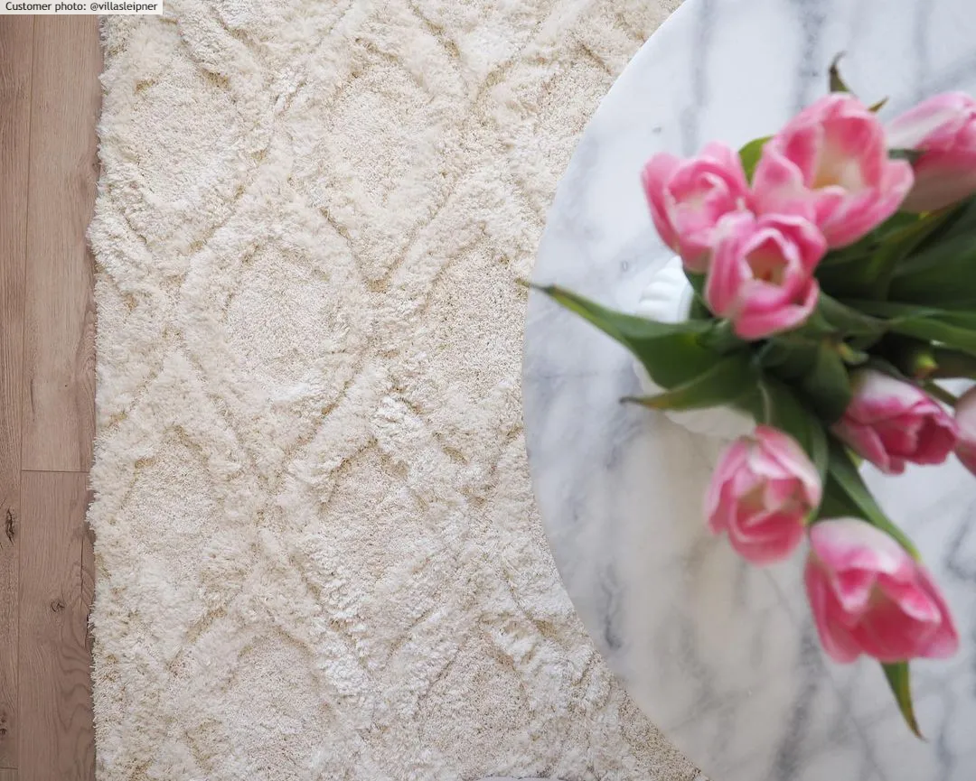 Hochflorteppiche - Everett (offwhite)