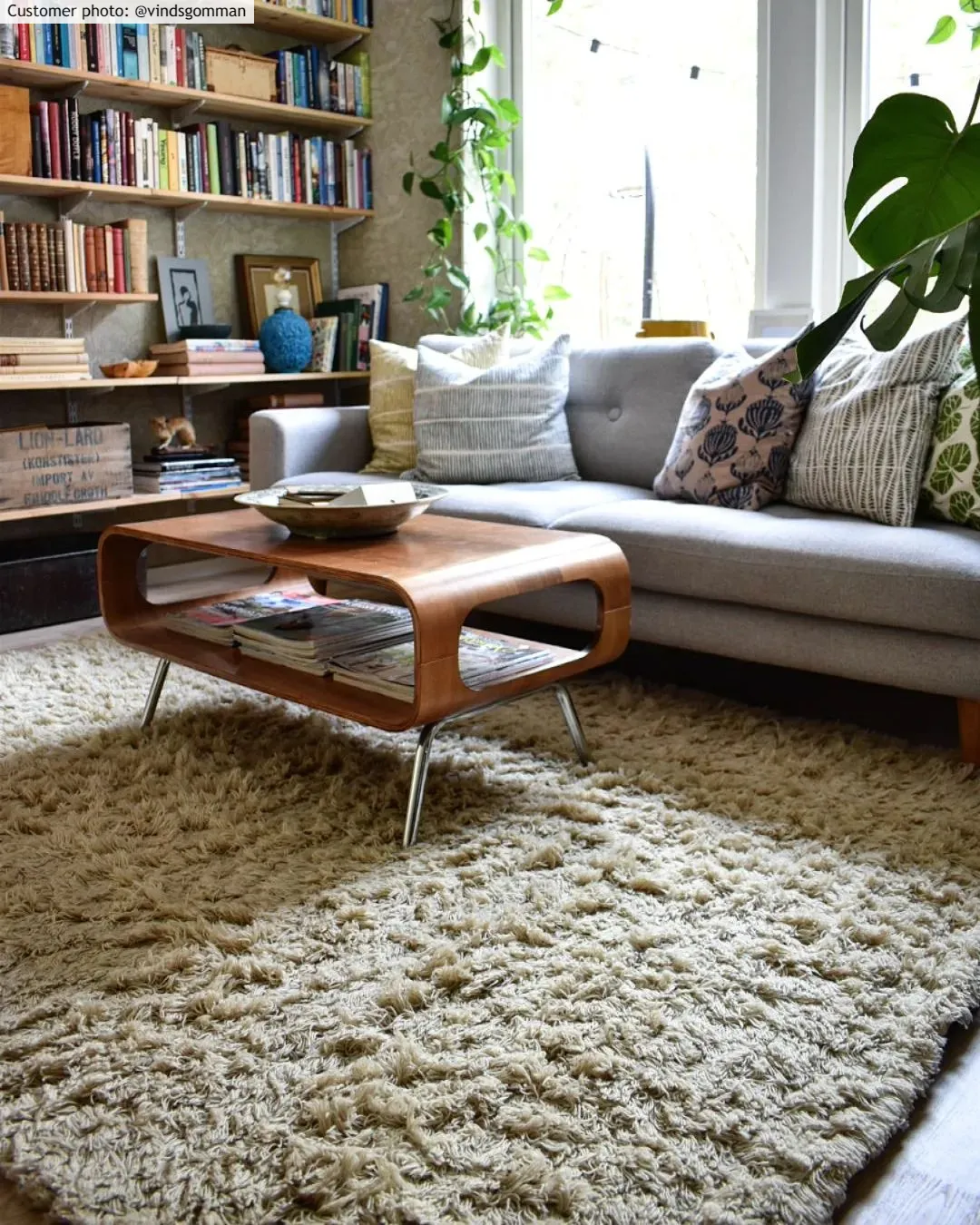 Wollteppich - Aliste Wool Shaggy (alabaster gleam)