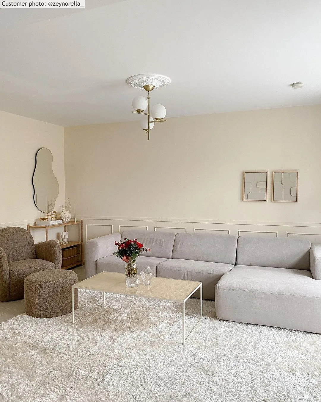 Hochflorteppiche - Cosy (beige)